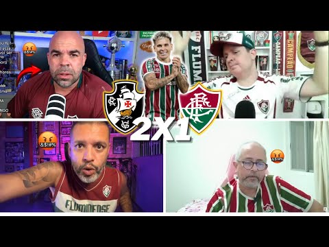 REAÇÕES DOS TRICOLORES REVOLTADOS E TRISTEZA TOTAL | VASCO 2 X 1 FLUMINENSE | COPA DO BRASIL 2025