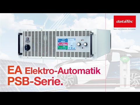 EA PSB-Serie - Bidirektionale programmierbare DC-Stromversorgungen