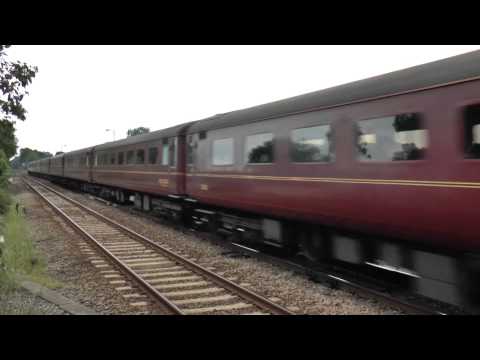 47774 and 47580 on 5Z57 , 07:25, Carnforth Steamtown - Norwich Stn C.S.D