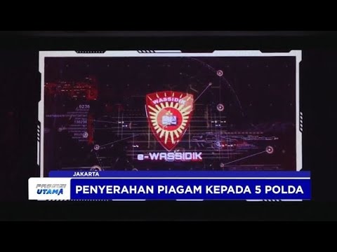 PELUNCURAN E- WASSIDIK BIRO WASSIDIK BARESKRIM POLRI