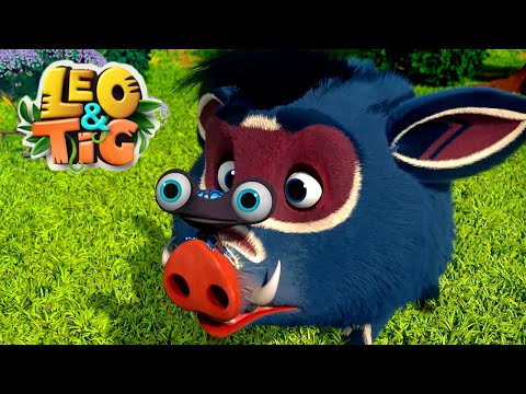 LEO and TIG 🦁 🐯 Full episodes collection (16-26) 🍈 Cartoons collection 💚 Moolt Kids Toons Happy Bear