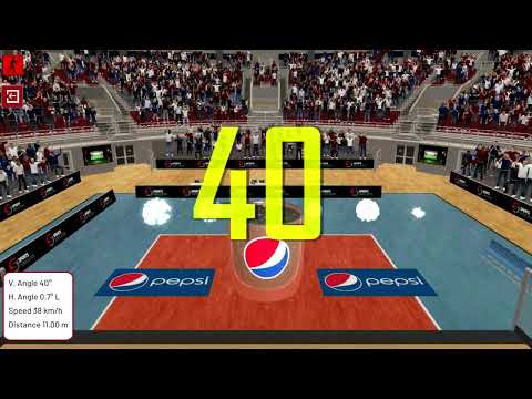 Sports Simulator - Kick Volleyball - Bubbles Challenge