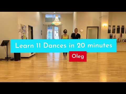 💥11 DANCES in 20 MINUTES💥Learn in this Ballroom Dance Course more then in your Entire Life! BASICS