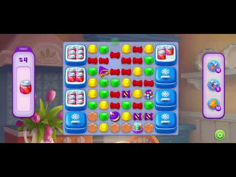 Homescapes level 13061 - no booster gameplay