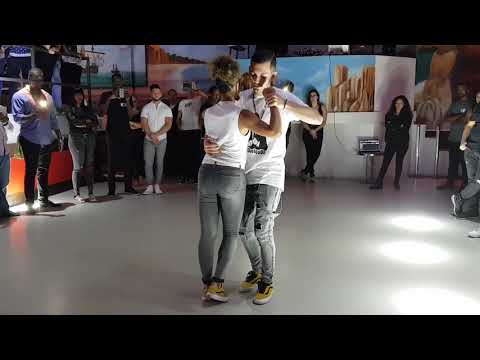 Urban Kizomba Démo 🎼🎼🎼 St'Effy & Val'R AFROKIZIAC Villamoura