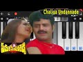 Chaliga Undannade Song Piano Cover Notes Samarasimhareddy Telugu Movie Balakrishna Simran