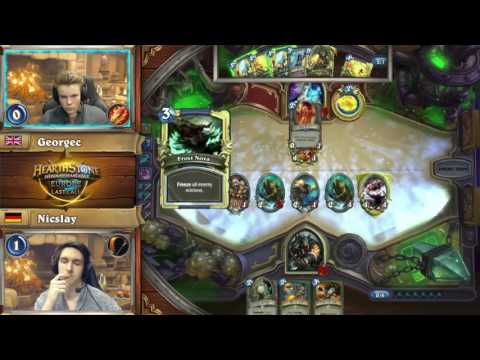 Nicslay's Midrange Hunter versus GeorgeC's Freeze Mage