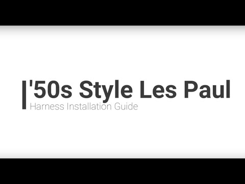 50s Les Paul Wiring Harness w/ Toggle Switch | CTS 550K Short Shaft Pots & Orange Drop .022µF Caps image 10