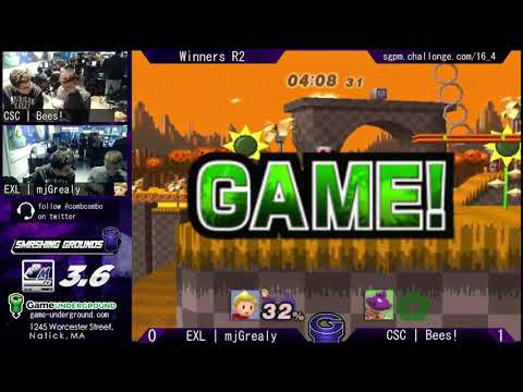 SG at GU 16.4 WR2 - EXL | mjGrealy (Lucas) vs CSC | Bees (Olimar)