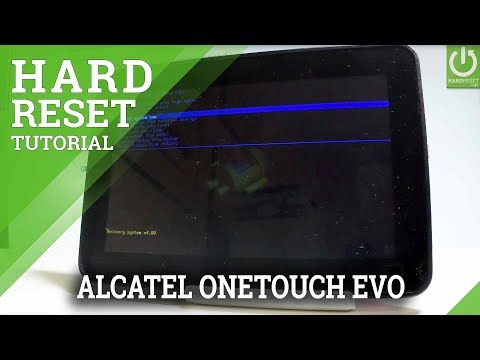 ALCATEL One Touch Evo HARD RESET / BYPASS SCREEN LOCK