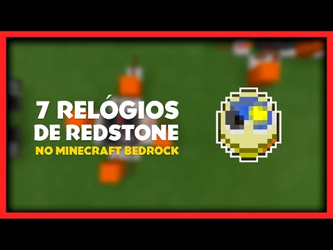 Deew - 🕐 7 REDSTONE CLOCKS IN MINECRAFT BEDROCK EDITION - RedRock #5