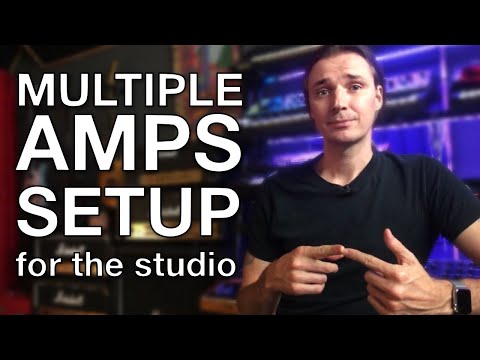 Connecting Several Amps to a Speaker Cabinet (or Cab SIM)