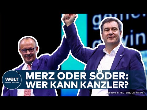 MARKUS SÖDER vs. FRIEDRICH MERZ - Kanzlerkandidatur: wer macht das Rennen bei der Union?