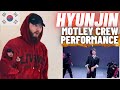 TeddyGrey Reacts To Motley Crew Covered By Stray Kids HYUNJIN 현진