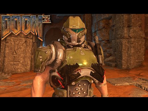 Doom Eternal Cutscenes as Doom 3 Guy