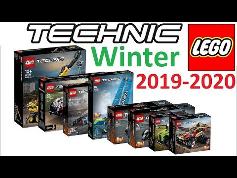 All Lego Technic Winter Sets 2019 - 2020 - Lego Speed Build Review
