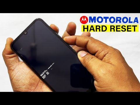 Moto E6/ E6s/ E6 Play/ E6 Plus - Hard Reset | Unlock Pattern Pin Password | Factory Reset