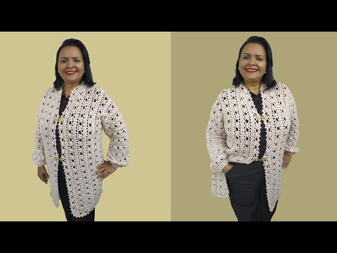 Cardigan Jasmin por Noemi Fonseca