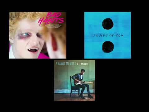 Bad Habits x Shape Of You x There's Nothing Holdin' Me Back - Ed Sheeran, Shawn Mendes