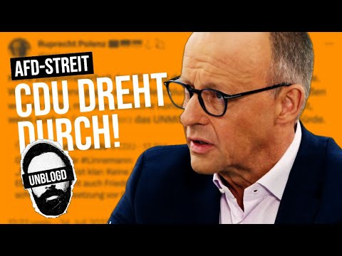 Irre: Merz will „Brandmauer“ zur AfD einreißen und bringt die woke CDU zum Kochen!