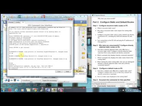 6.2.2.4 Configuring IPv4 Routes Part1
