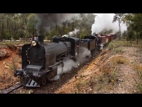 Steam Trains on Show 2011 - Victorian Goldfields Railway: Australian Trains