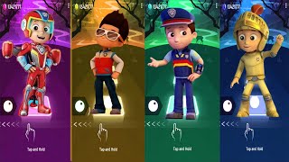 Paw Patrol: Ryder benefit in the music game Pups Patrol Tiles Hop!