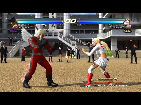 12_5 Jin y Asuka vs Kunimitsu y Lili Rochefort Ryona - Tekken tag 2 ( Uchiha x24 ) Offline PS3