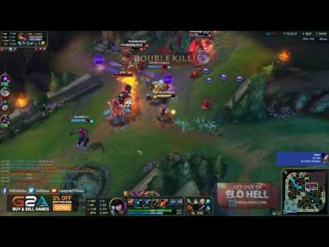 Hi Im Gosu - Caitlyn QUADRAKILL - Patch 6.9 Ranked
