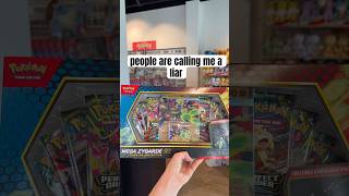 Regarding Pokémon box opening of Mega Zygarde Ex premium collection 🤡
