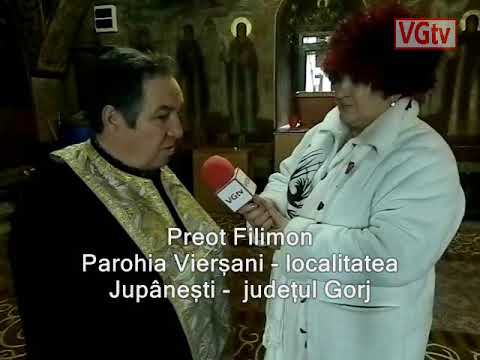 Gorj. Părintele Filimon e convins că nu s-a pierdut credința românilor