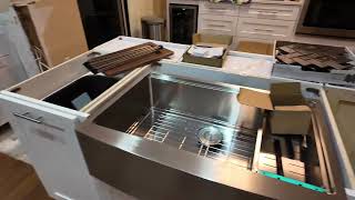 This Farmhouse Sink Looks and Performs Amazing, Easy Install