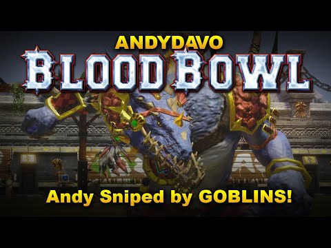 Lizardmen Game2: Andy Sniped BY GOBLINS!