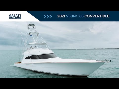 SOLD: 2021 Viking 68 Convertible "HEAVY ACTION"