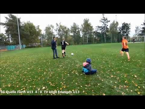 17.10.2020 BOL SG Quelle Fürth U13 - TV 1848 Erlangen U13 (6:0) - Highlights