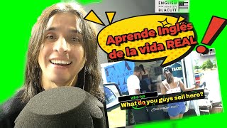 APRENDE INGLÉS DE LA VIDA REAL Y VUELVÉTE FLUIDO! 🤩🎥FUNCIONA 100%