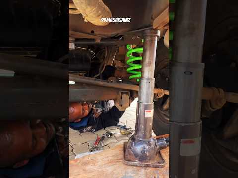 My Land Cruiser gets New Suspension Springs! 80 Series upgraded in Kenya! Comfort spec!