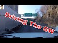 Driving Over The GW George Washington Bridge