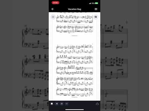 “Vacation Rag” by Ethan Leonard Original Ragtime Piece