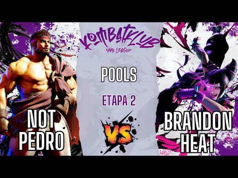 SF6 👊 NotPedro (Ryu) vs BrandonHeat (Juri) 👊 Kombat Klub Pro League Street Fighter 6 - Pools