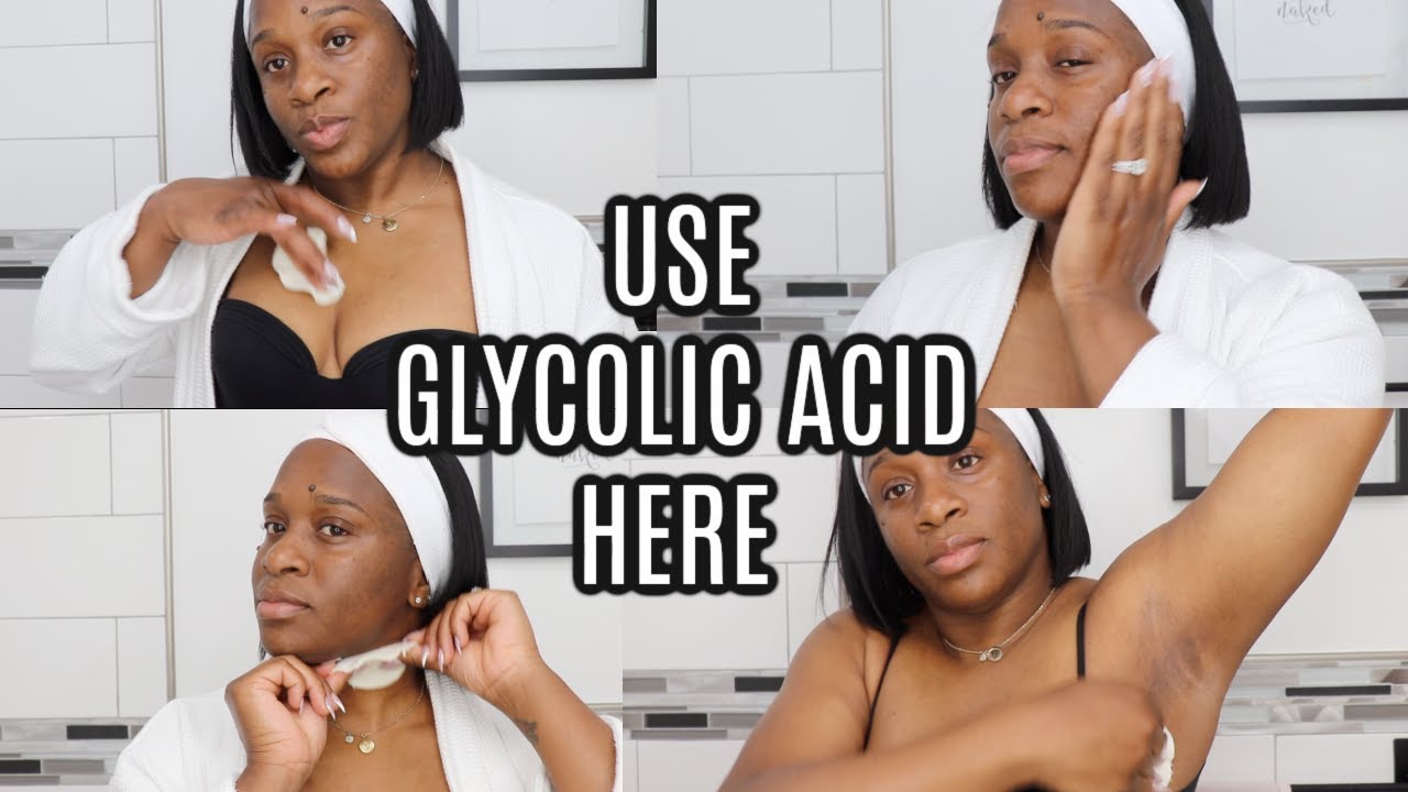 TOP 6 BODY PARTS TO USE GLYCOLIC ACID & SEE RESULT| THE ORDINARY GLYCOLIC ACID IAMTRUDYTALEE
