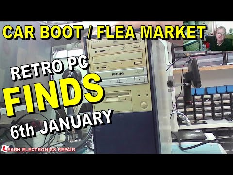 Learn Electronics Repair 6 CAR BOOTY 22 MARCH 2021