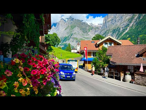 Perfect Summer In Grindelwald , Switzerland🇨🇭Most Stunning Swiss Valley 