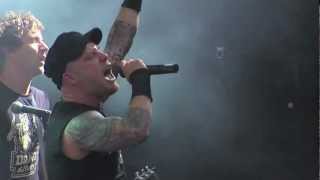 Heideroosjes Live - United Scum @ Sziget 2012