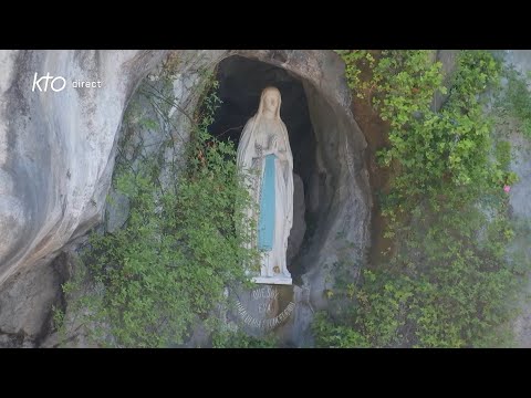 Chapelet du 8 juillet 2023 à Lourdes