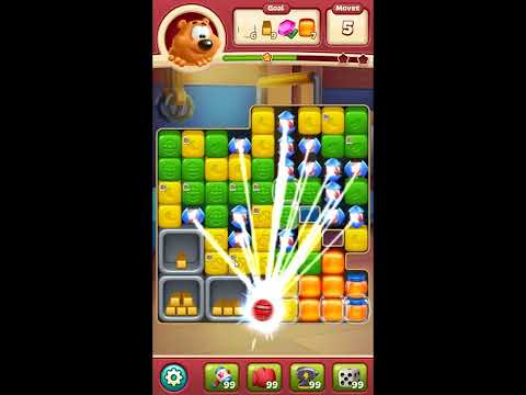 Toon Blast Level 8461 - NO BOOSTERS 🐻🐺🐱 | SKILLGAMING ✔️