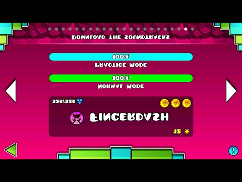 FINGERDASH but..UPSIDE DOWN 8) | Geometry Dash 2.1 : Fingerdash Z - W35gamer