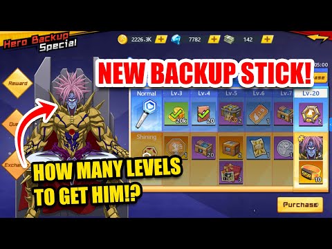 IS THE NEW BACKUP STICK GOOD? How Many Levels For LSSR? + New Updates [One Punch Man: THE STRONGEST]