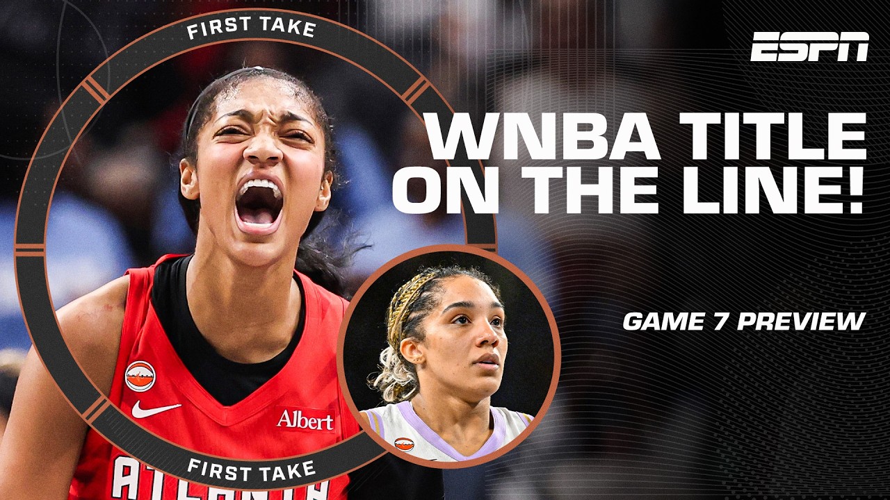 Who wins WNBA Finals Game 7?! 🏆 Stephen A. and Monica McNutt make their picks | First Take