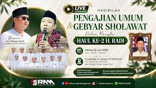 Download lagu [LIVE] GEBYAR SHOLAWAT BERSAMA KH. AGUS SALIM & UST. RIDWAN ASYFI FATIHAH INDONESIA mp3
